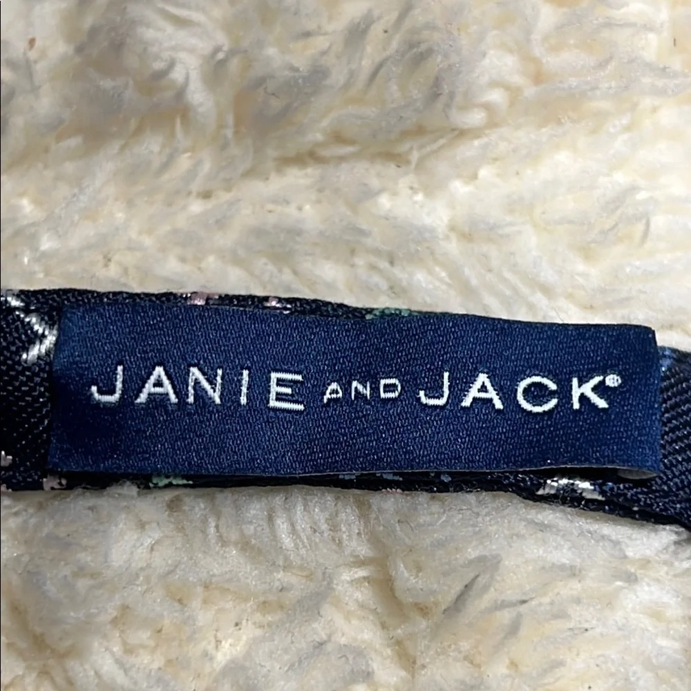 Janie and Jack Blue and Pink Nautical Bow Tie
